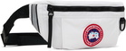 Canada Goose White Waist Pack Belt Bag