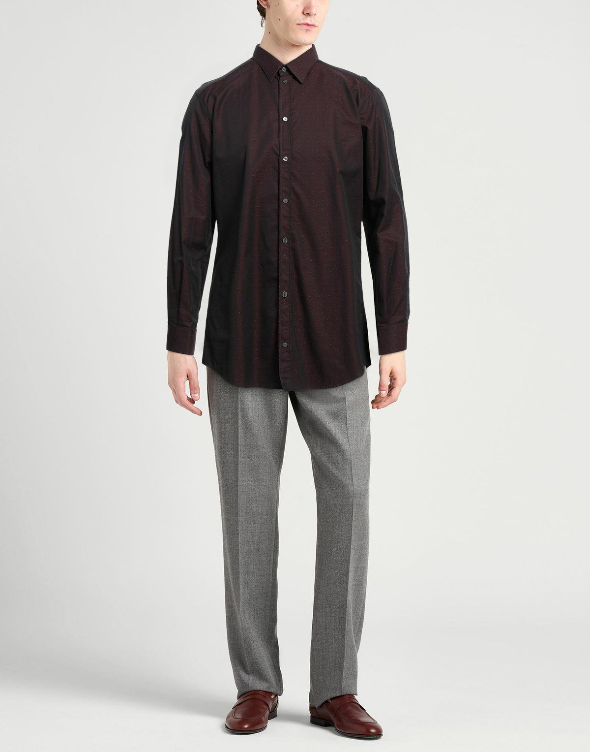 Dolce & gabbana Mens Shirt Dark in Purple