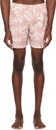 Palm Angels Off-White Palms Allover Swim Shorts