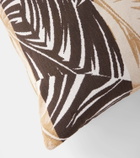 Missoni Floral striped cushion