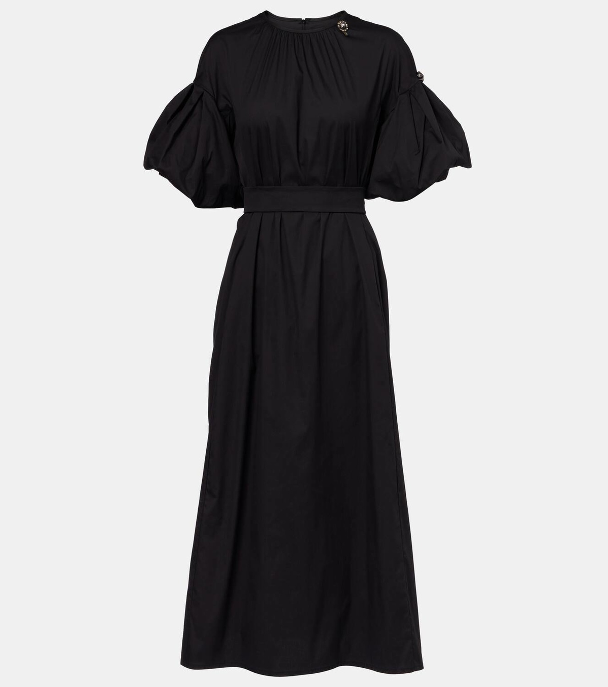 'S Max Mara Rose cotton-blend maxi dress