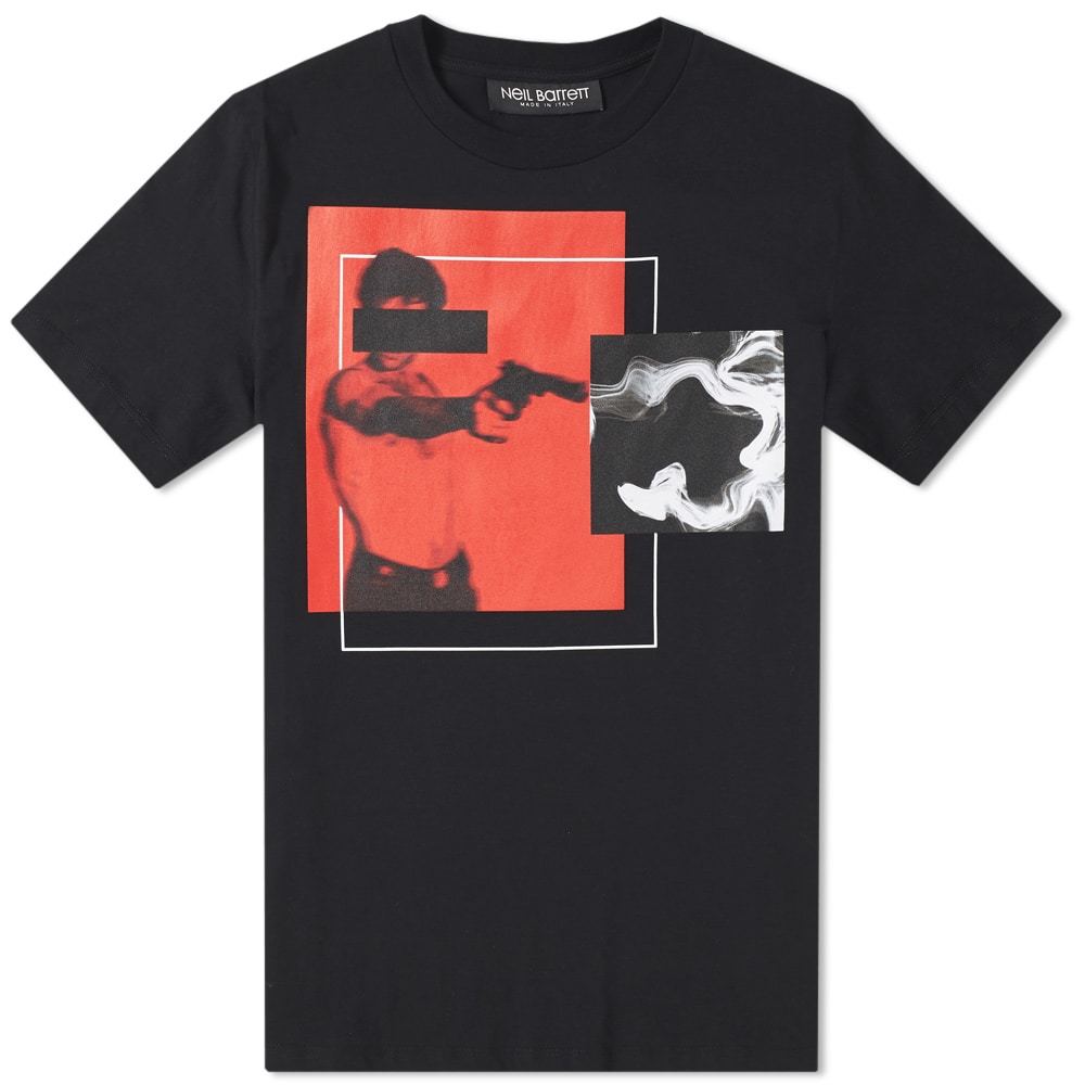 Neil Barrett Taxi Driver Tee Black Neil Barrett