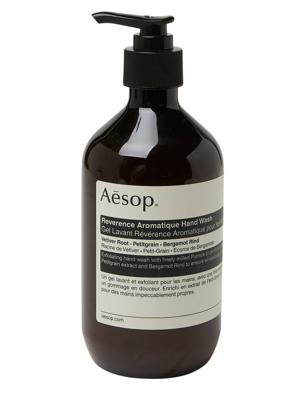 Photo: Aesop Reverence Aromatique Hand Wash