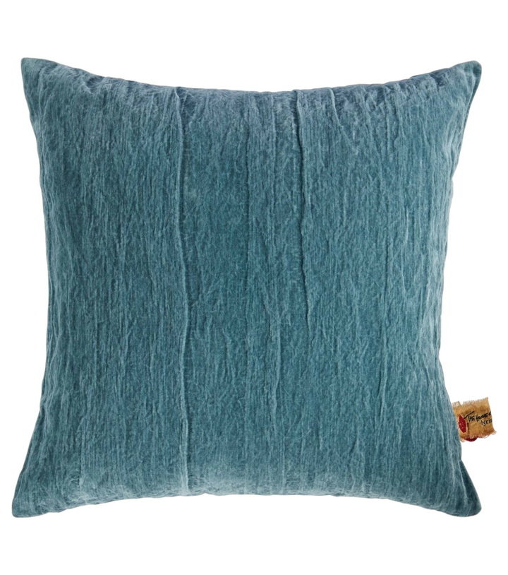 Photo: The House of Lyria Sterna cotton velvet pillow