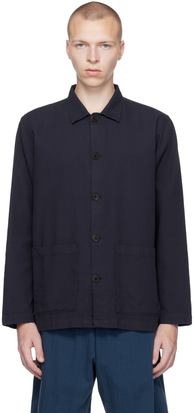 Photo: Universal Works Navy Easy Jacket