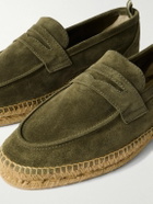 Castañer - Nacho Suede Espadrilles - Green