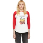 Marc Jacobs Off-White and Red New York Magazine Edition The Baseball T-Shirt Long Sleeve T-Shirt
