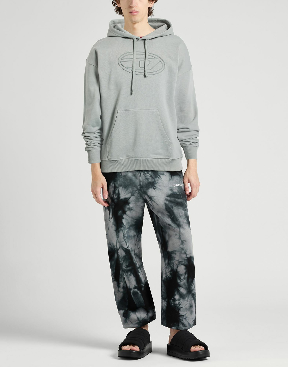 Diesel Mens Sweatshirt in Grey