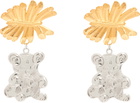 Chopova Lowena Barbed Bunny Drop Earrings