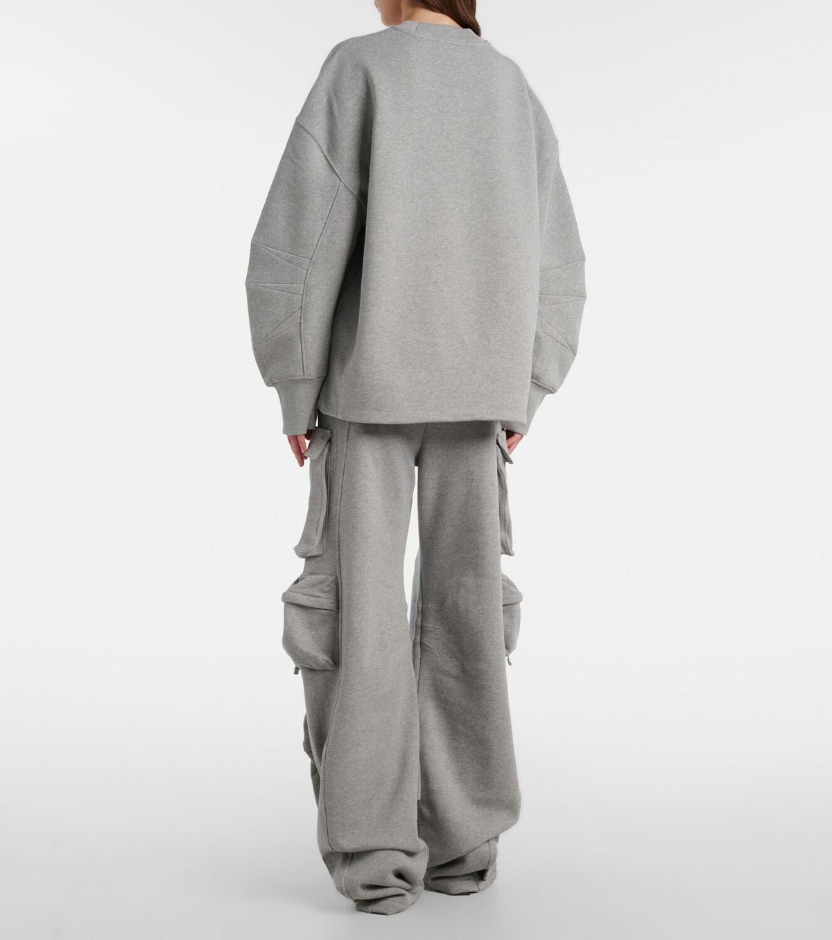 The Attico Cotton jersey sweatpants