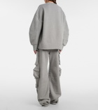 The Attico Cotton jersey sweatpants
