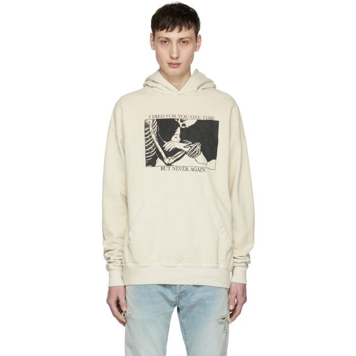 Photo: Rhude Off-White I Died For You Hoodie