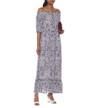 Baum und Pferdgarten Abril leopard-print midi dress