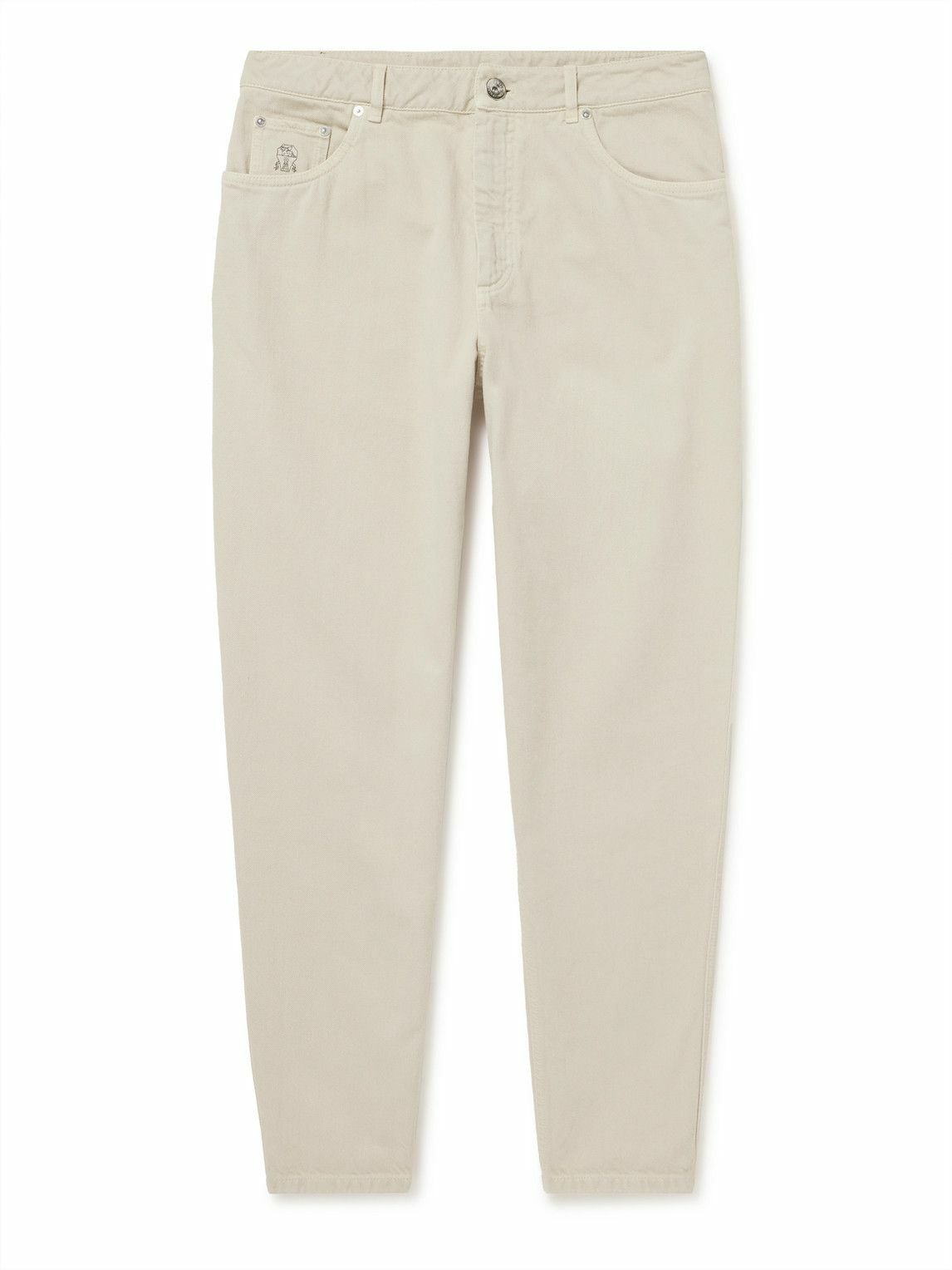 Brunello Cucinelli - Tapered Jeans - Gray Brunello Cucinelli