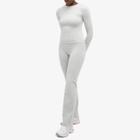 Adanola Women's Cotton Yoga Pants in Grey Marl