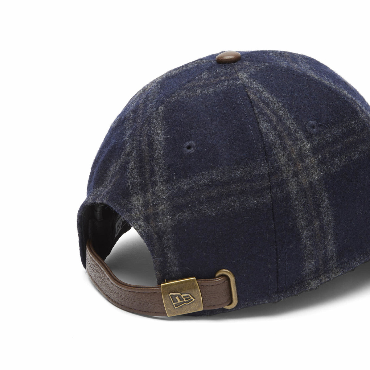 New Era New York Yankees Loden Leather 9Twenty Cap in Navy 
