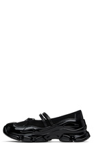 Simone Rocha Black Mesh Tracker Ballerina Sneakers