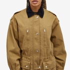 Isabel Marant Étoile Women's Joanna Chore Jacket in Khaki