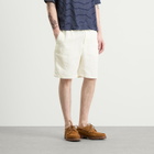 AMI Paris Men's Elasticated Waist Shorts in Blanc Creme