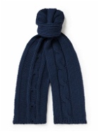 Johnstons of Elgin - Cable-Knit Cashmere Scarf