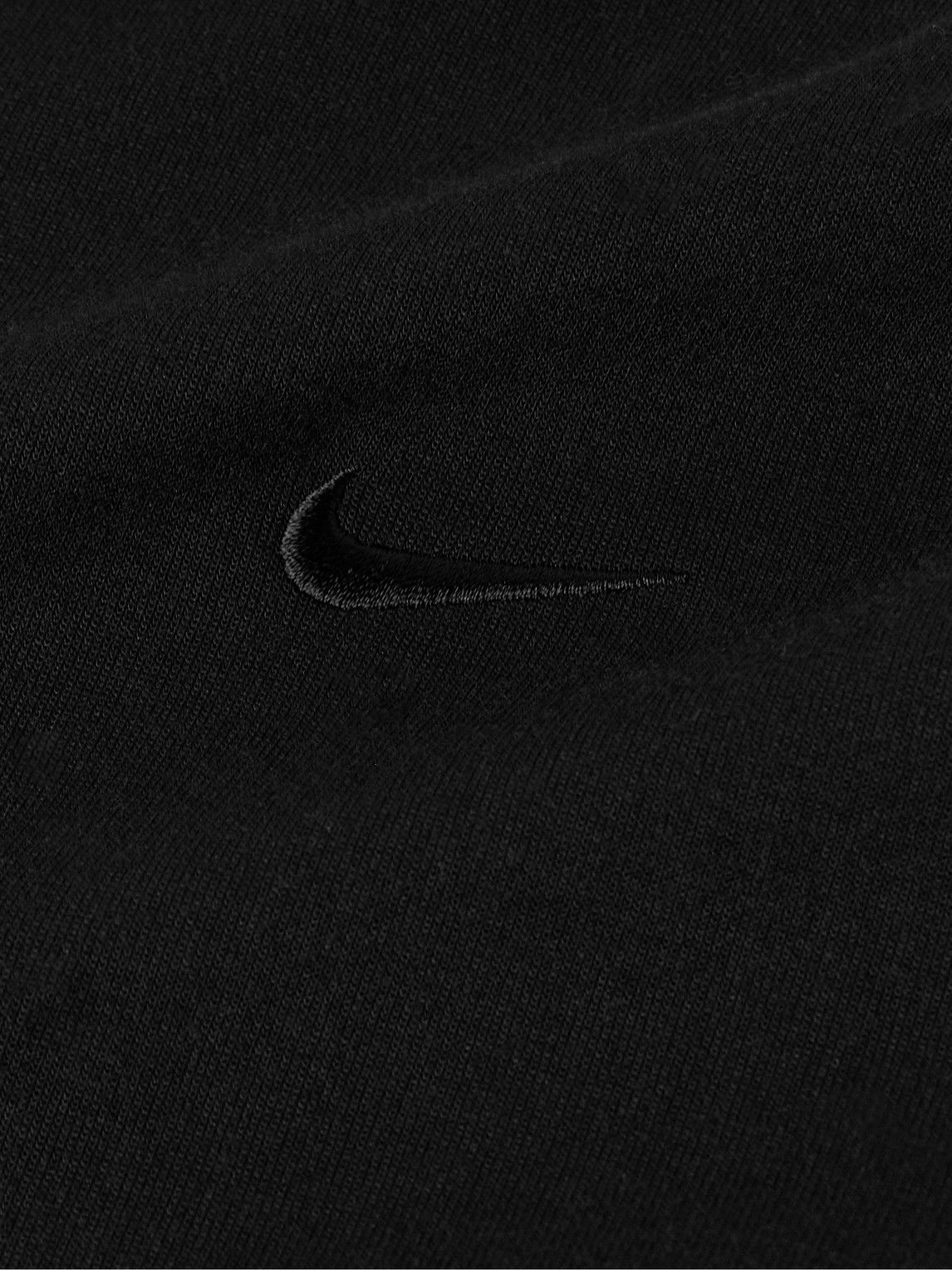 Nike Training - Logo-Embroidered Dri-FIT UV Zip-Up Hoodie - Black