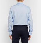 Hugo Boss - Light-Blue Gelson Cotton-Poplin Shirt - Blue