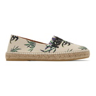 Kenzo Off-White Logo Espadrilles