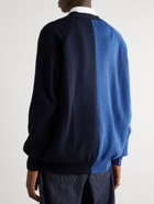 Comme des Garçons SHIRT - Two-Tone Knitted Cardigan - Blue