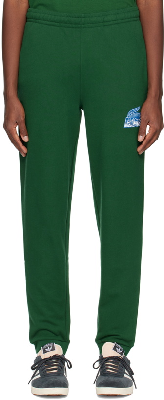 Photo: Lacoste Green Tapered Lounge Pants