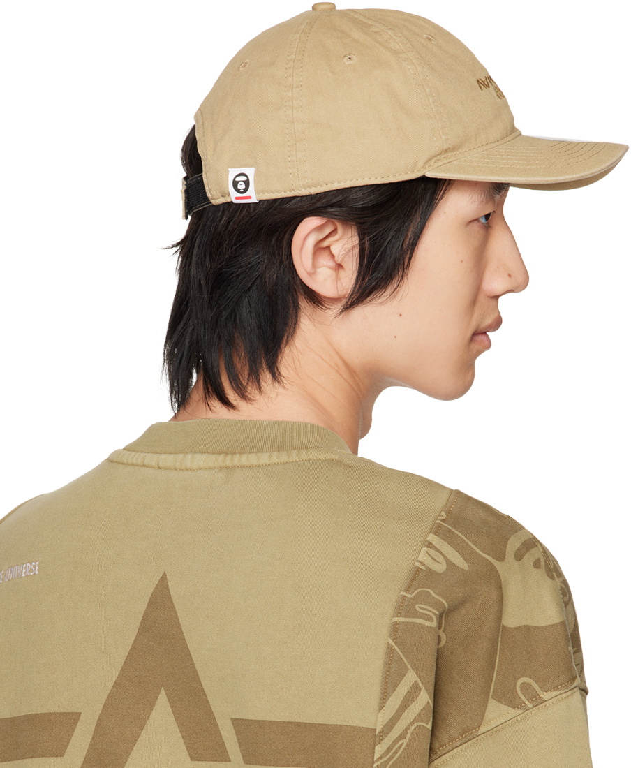 AAPE by A Bathing Ape Beige Now Cap AAPE by A Bathing Ape