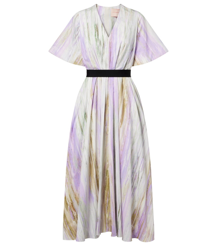 Photo: Roksanda Sana printed cotton maxi dress