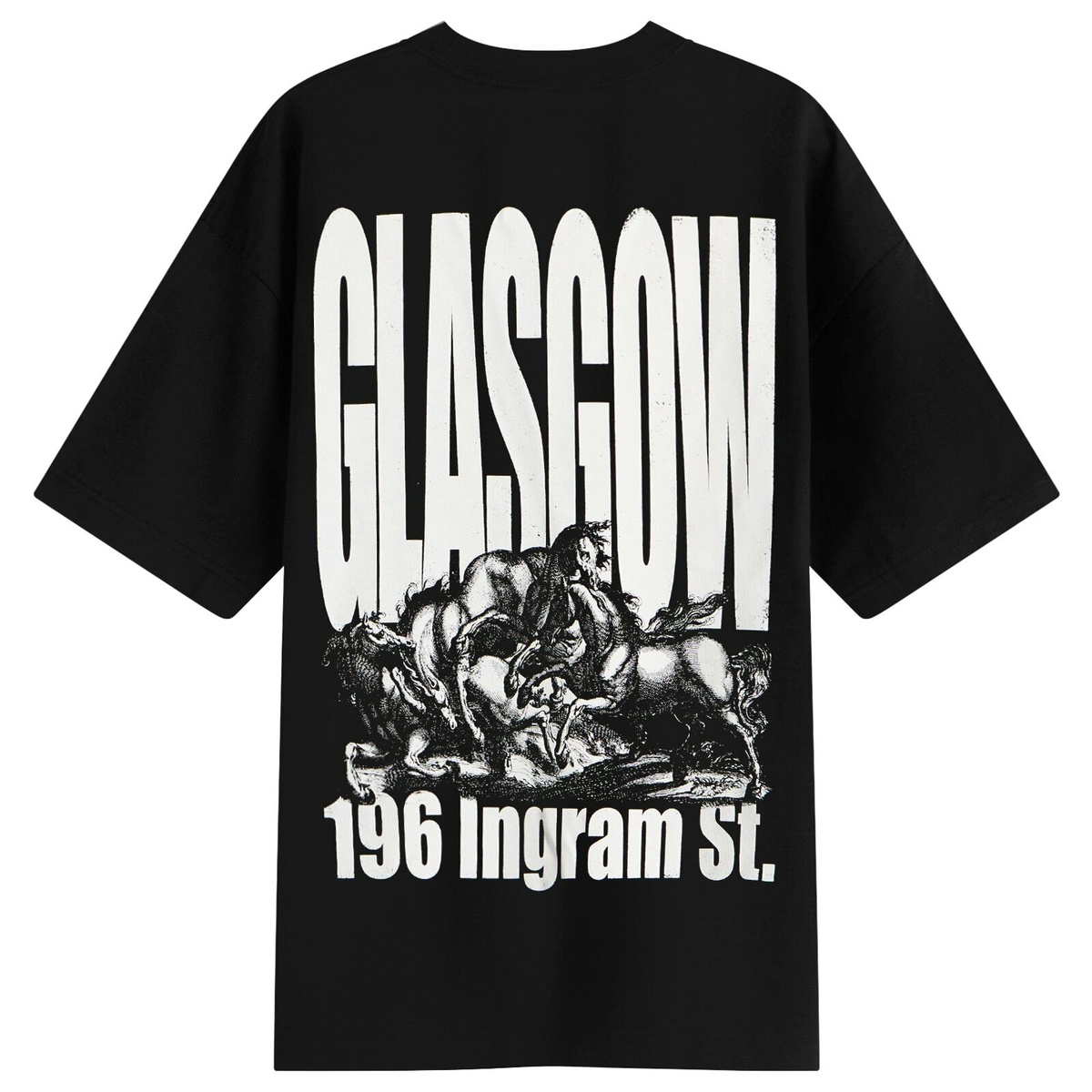 END. Glasgow T-Shirt in Black