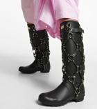 Noir Kei Ninomiya Hunter harness-detail rain boots