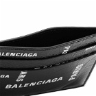 Balenciaga Men's Card Holder in Black/White
