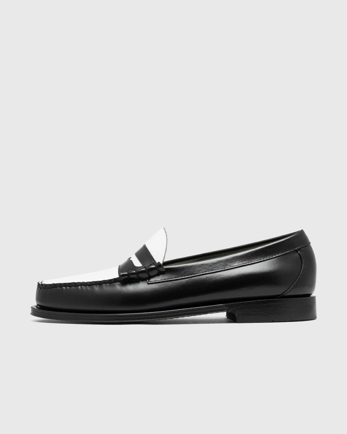 G H Bass WEEJUN HERITAGE Larson Moc Penny black/white Mens  display picture 2