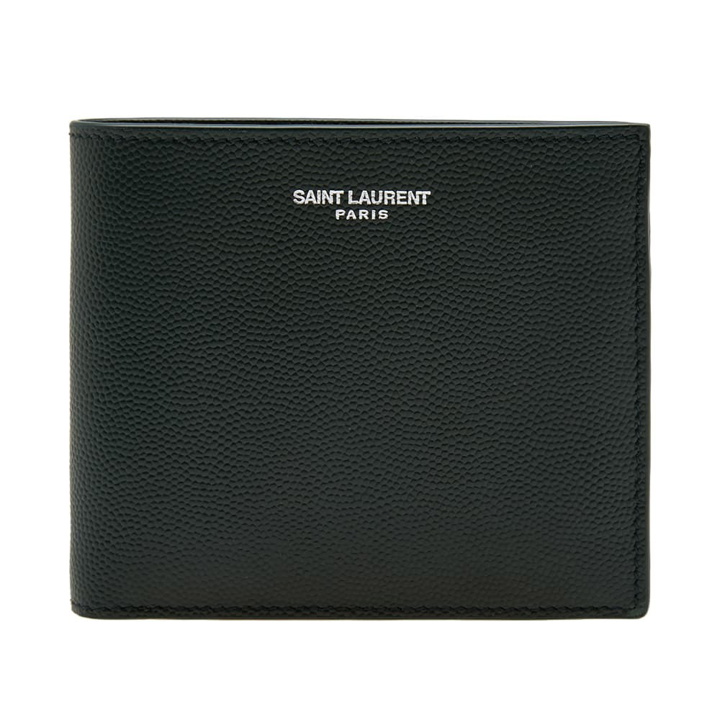 Photo: Saint Laurent Grain Leather Billfold Wallet