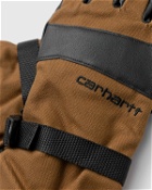 Carhartt Wip Duty Gloves Brown - Mens - Gloves