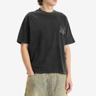 God Made Men's Path To Heaven T-Shirt in Washed Black