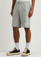 Billionaire Boys Club Arch Logo-print Cotton Shorts Grey
