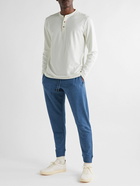 Peter Millar - Lava Wash Stretch-Pima Cotton-Jersey Henley T-Shirt - Neutrals