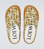 Loewe Paula's Ibiza Anagram jacquard mules