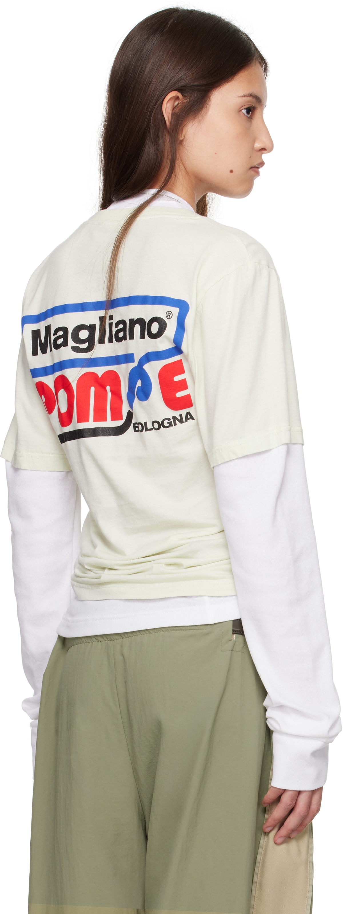 Magliano Off-White Trauma Superslim T-shirt