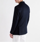 Loro Piana - Double-Breasted Cashmere Blazer - Blue
