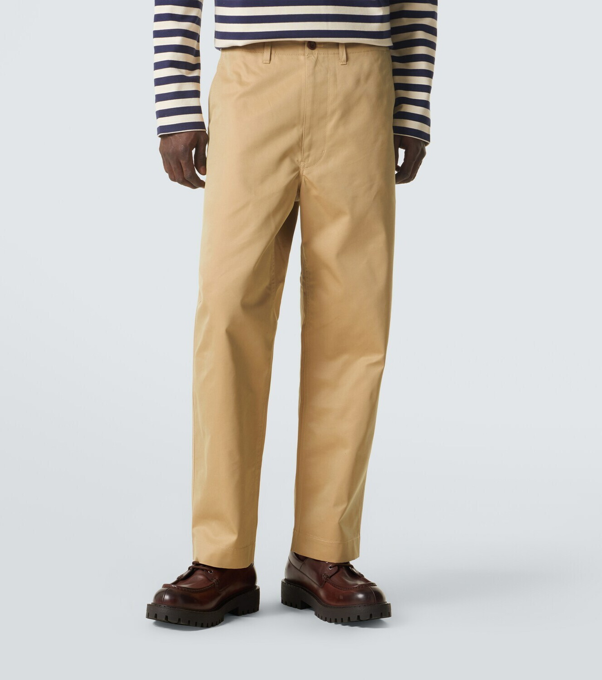Junya Watanabe Cotton-blend straight pants