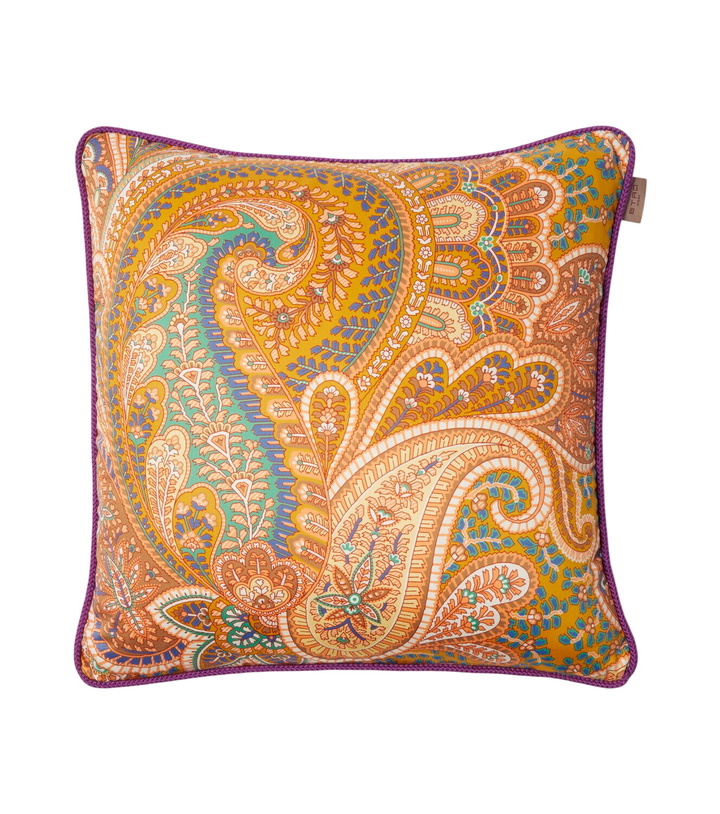 Photo: Etro Paisley floral cotton cushion