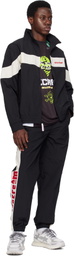 ICECREAM Black Nylon Track Pants