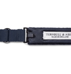 Turnbull & Asser - Pre-Tied Cotton-Velvet Bow Tie - Blue