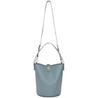Sophie Hulme Blue Small Swing Bucket Bag