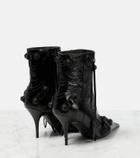 Balenciaga Cagole leather ankle boots