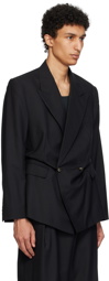 Marina Yee Black Origami Blazer